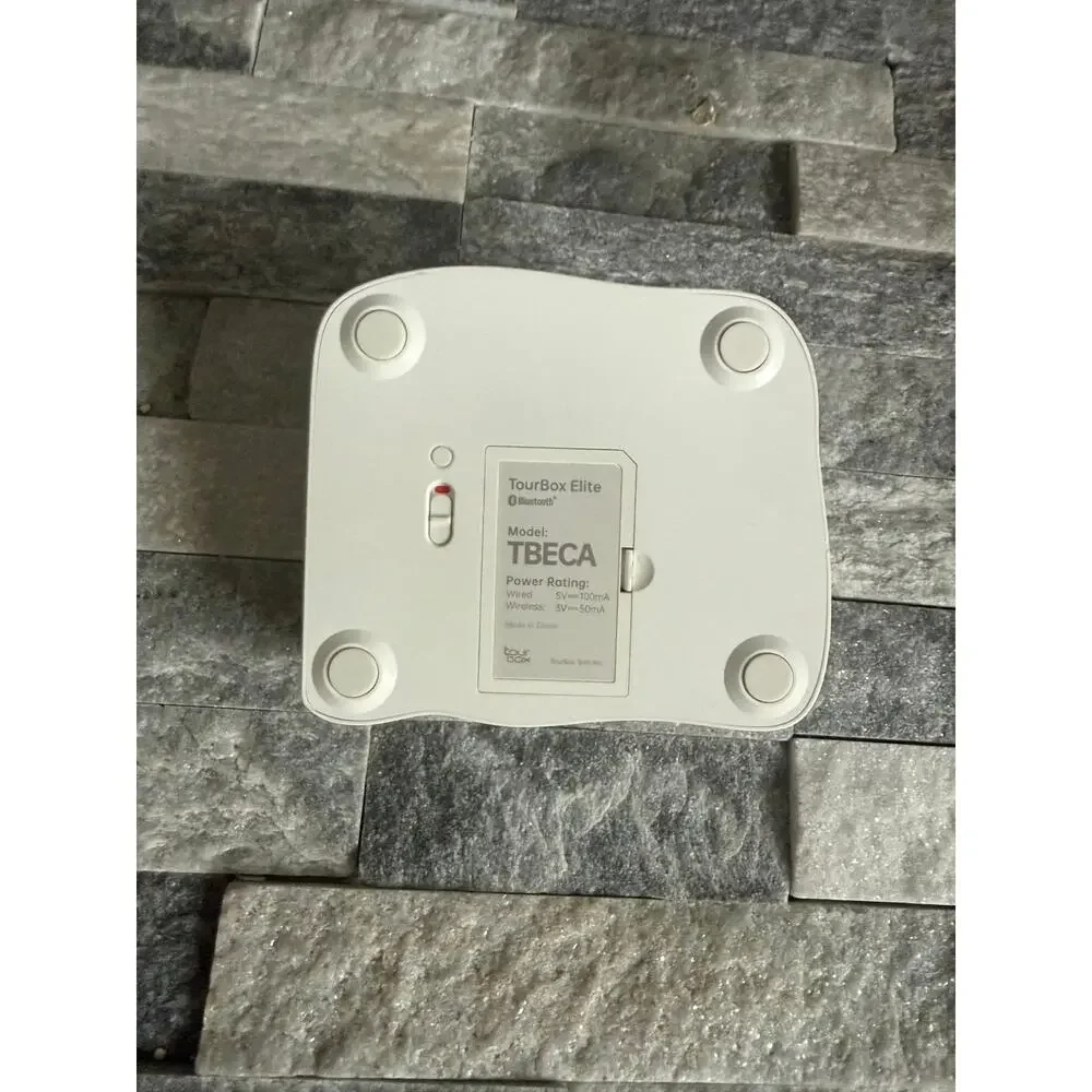 TourBox Elite Bluetooth Creative Controller  White - Used in Box